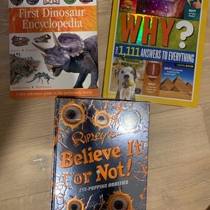 Three children’s books